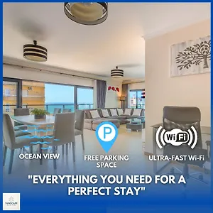 Sunscape Rocha Prime - Oceanview - Wifi - Parking Apartment